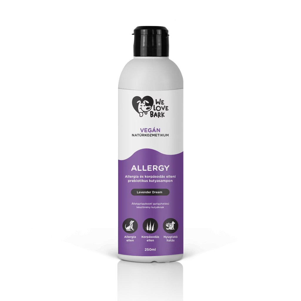 We Love Bark - Allergy prebiotikus kutyasampon