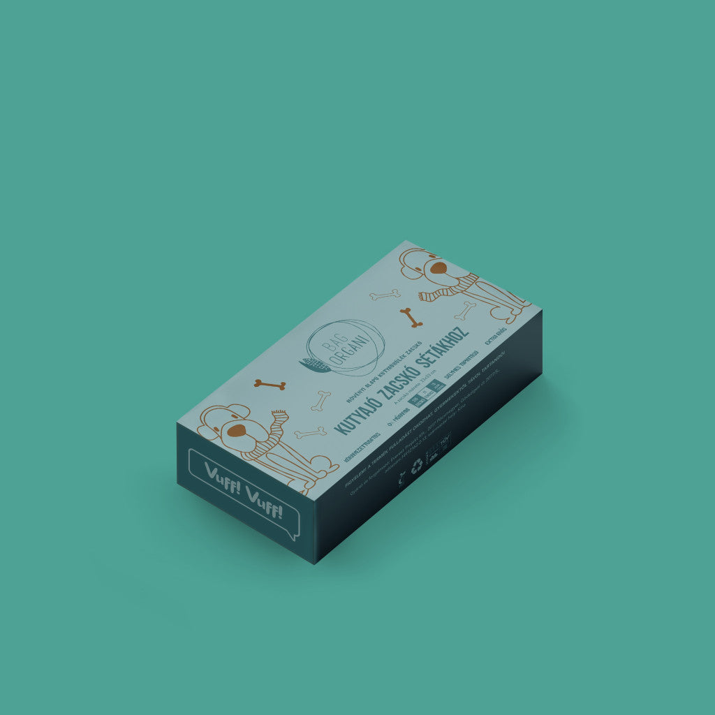 Bag Organi - növényi alapú, lebomló kakizacsi - MINT