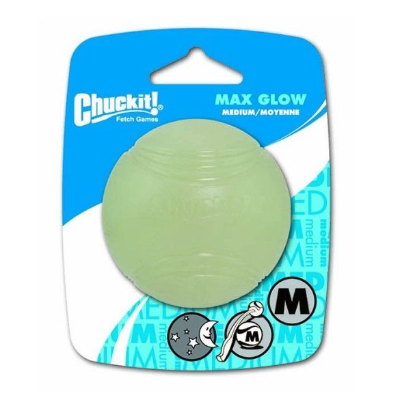 Chuckit! Max Glow Fluoreszkáló Labda (M)
