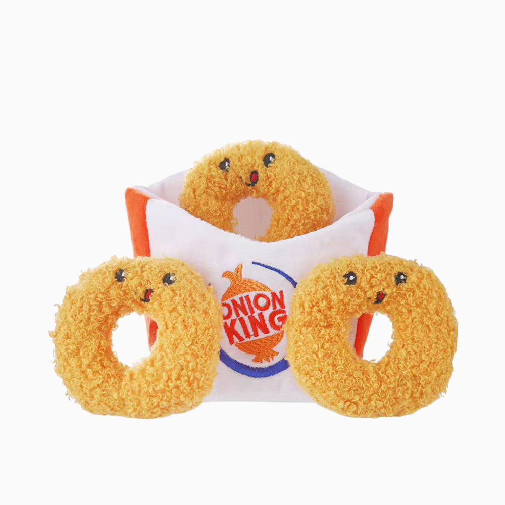 Hugsmart - Food Party – Onion Ring (Hagymakarikák plüss és szimatjáték)