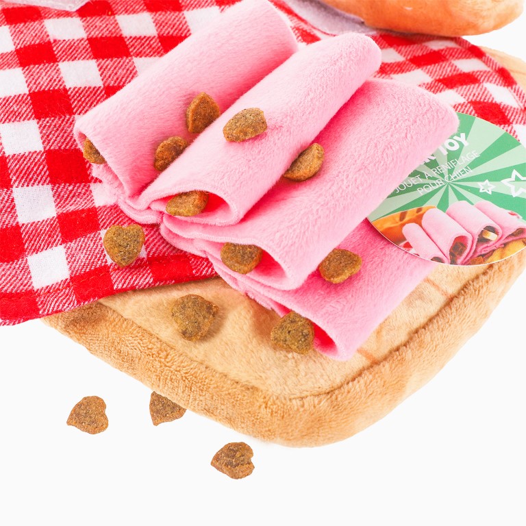 Hugsmart - Picnic Time – Charcuterie Board (Plüss és szimatjáték)