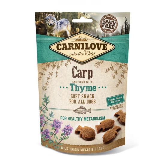 Carnilove Semi Moist Jutalomfalat - Ponttyal és Kakukkfűvel