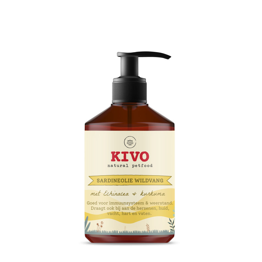 KIVO - Szardínia olaj echinaceával és kurkumával