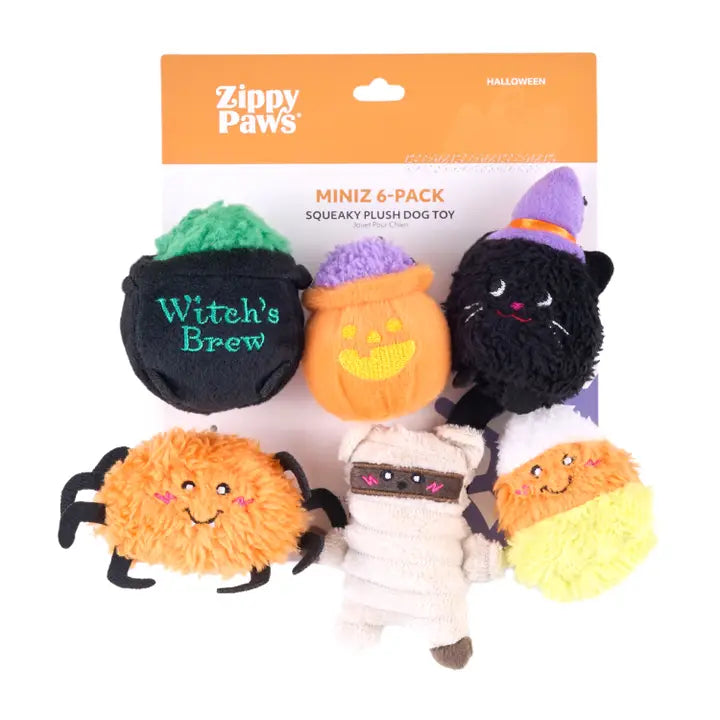 HugSmart – Halloween Haunts - Mini plüss pakk (6db)