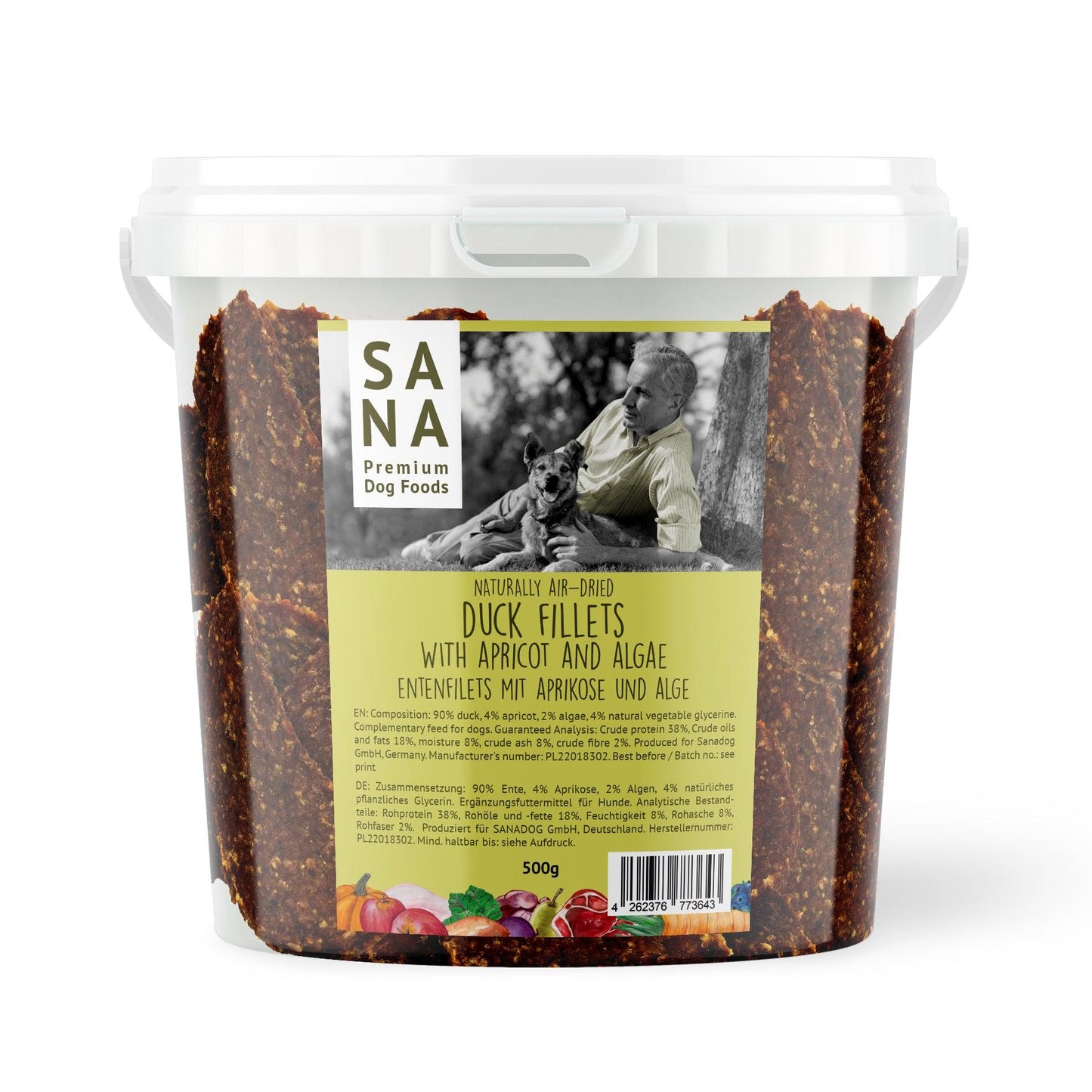 SANA - Kacsahús Filé Algával és Sárgabarackkal 500g