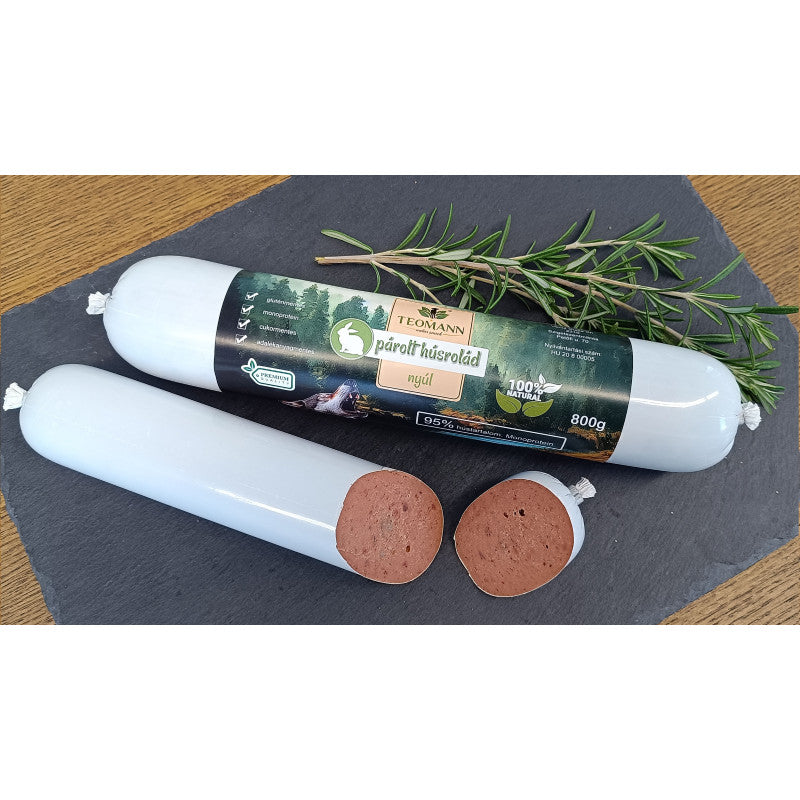 Teomann párolt húsrolád - Nyúl 800g