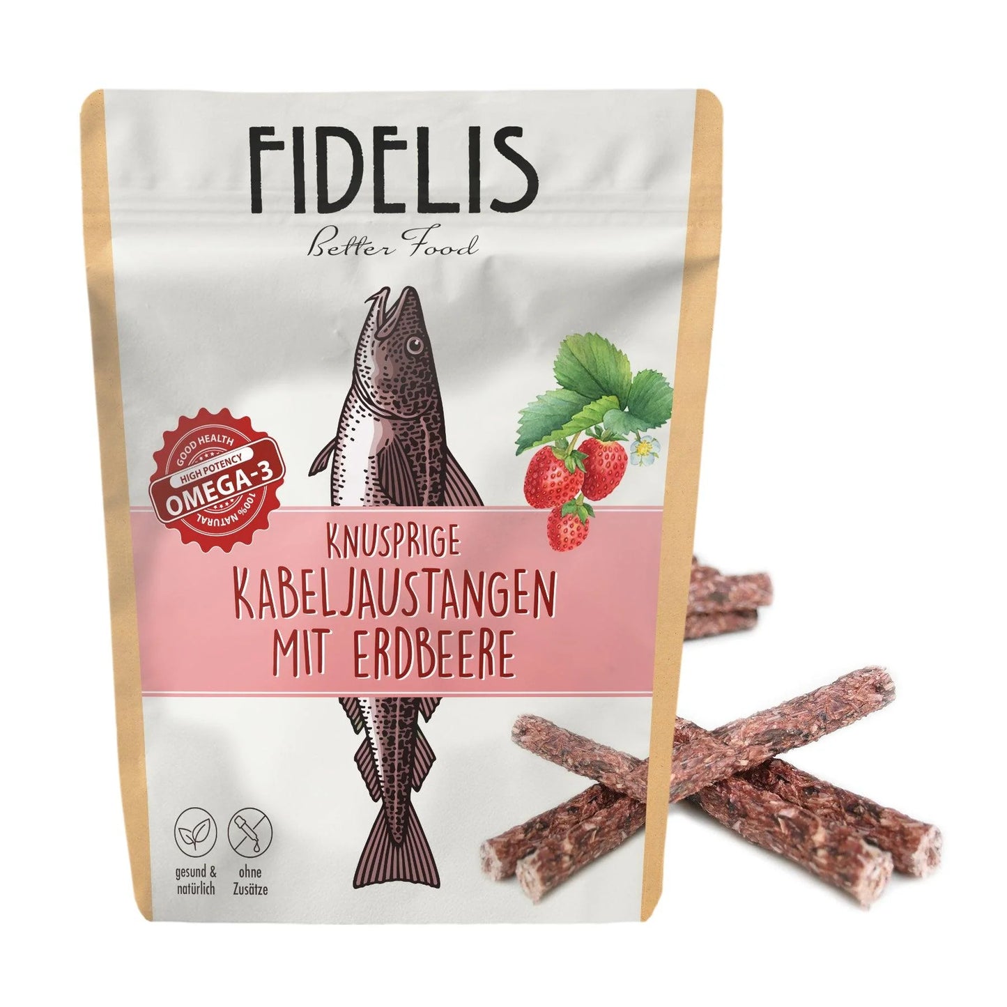 Fidelis - Tőkehal rudak eperrel