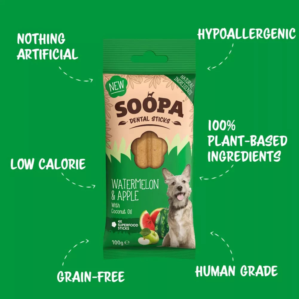 SOOPA - Dental Sticks - Görögdinnye és Alma