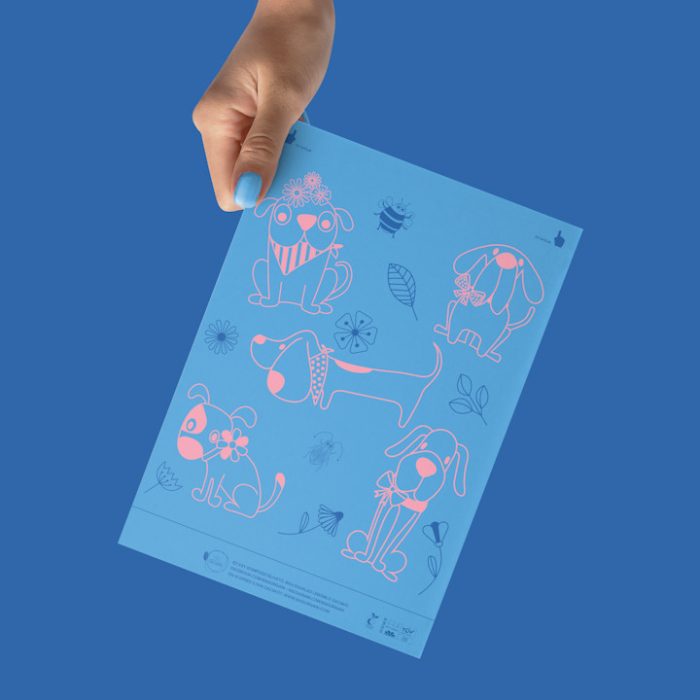 Bag Organi - növényi alapú, lebomló kakizacsi - BABY BLUE