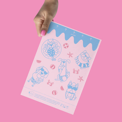 Bag Organi - növényi alapú, lebomló kakizacsi - BUBBLEGUM