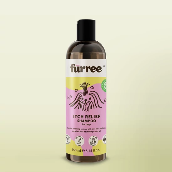 Fürree Itch Relief - 100% természetes kutyasampon viszkető, irritált bőrre