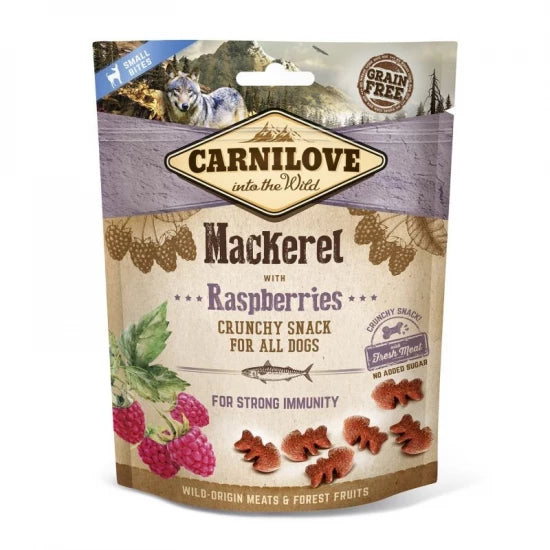 Carnilove Crunchy - Makrélával és Málnával