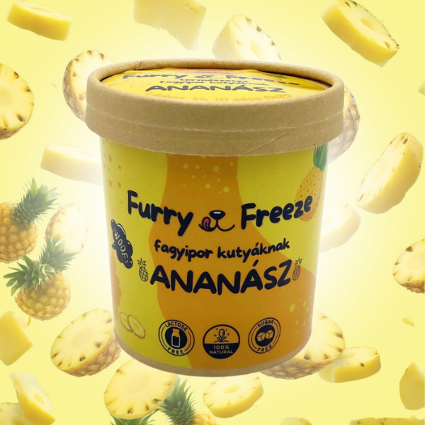 Furry Freeze® fagyipor kutyáknak - ANANÁSZ