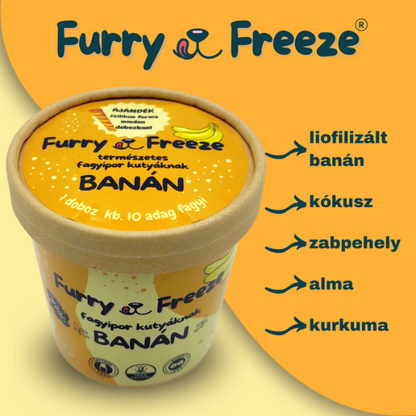 Furry Freeze® fagyipor kutyáknak - BANÁN