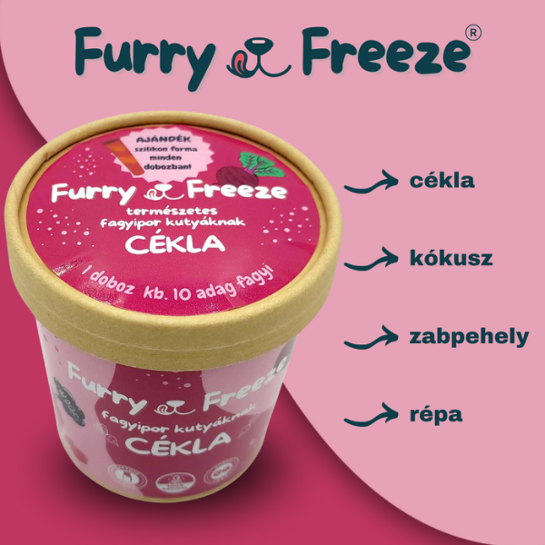 Furry Freeze® fagyipor kutyáknak - CÉKLA