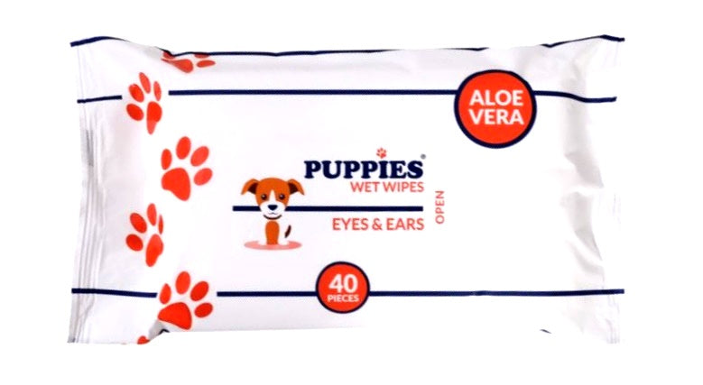 Puppies Eyes & Ears Nedves Törlőkendő