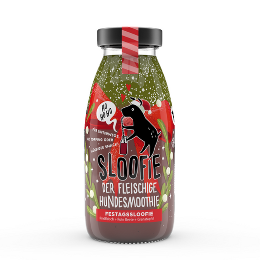 SLOOFIE Fersttagsloofie - Ünnepi vörös