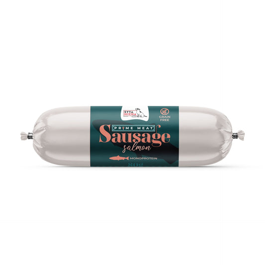 Syta Micha - Prime Meat Tréningkolbász - Lazac 80g