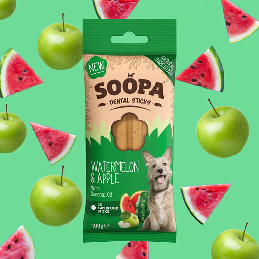 SOOPA - Dental Sticks - Görögdinnye és Alma