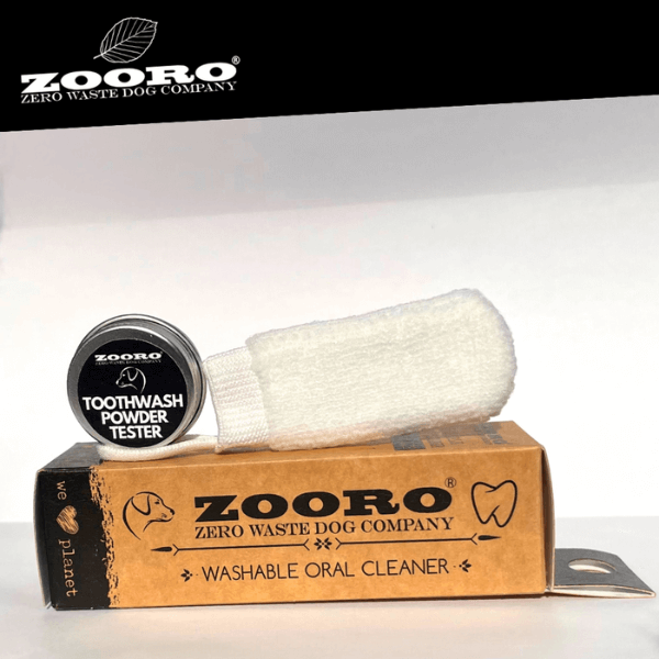 Zooro® - Mosható és ujjra húzható, ezüstionos fogtisztító