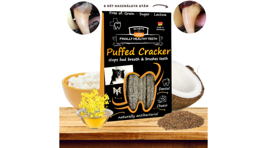 Qchefs Puffed Cracker