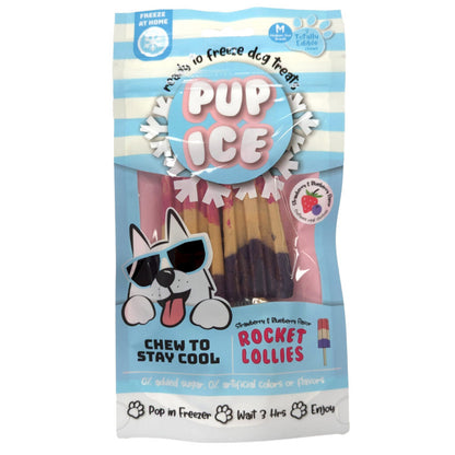 Pup Ice Rocket Lollies - Eper & Áfonya (M) 2db