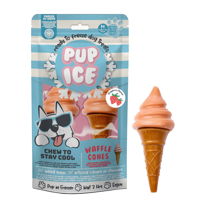 Pup Ice Waffle Cones - Eper (M) 2db