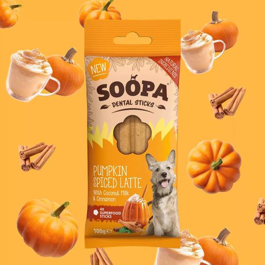 SOOPA - Dental Sticks - Pumpkin Spiced Latte