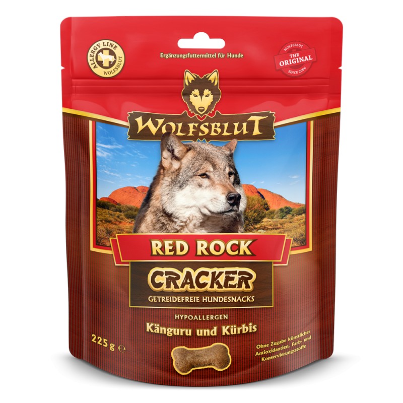 Wolfsblut Red Rock Cracker - Kenguru tökkel